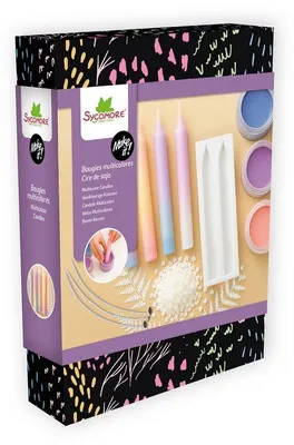 Produktbild von Sycomore Bastelset Kerzen machen tye and dye kreatives Spielzeug