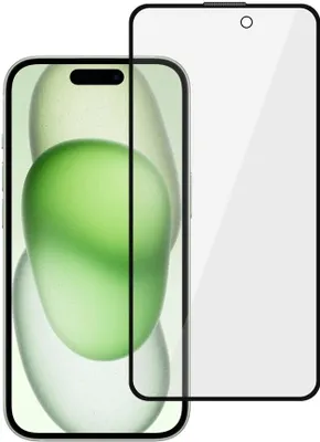 Image de verre de protection trempé 9H compatible avec iPhone 16