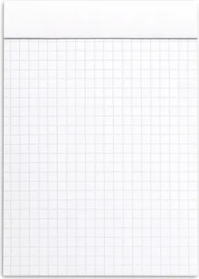 Produktbild von Rhodia 10x Gehefter Notizblock Rhodia No.13 A6 80 Blatt kariert 80g Weiß 13201C