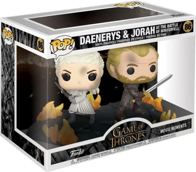 Produktbild von Game of Thrones - Daenerys & Jorah Battle Winterfell 86 - Funko Pop! - Vinyl Fig