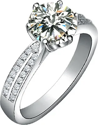 Produktbild von Damenmode-Ring mit Zirkon-Intarsien, r Fingerring aus versilberter Legierung, Schmuck-Silber 5