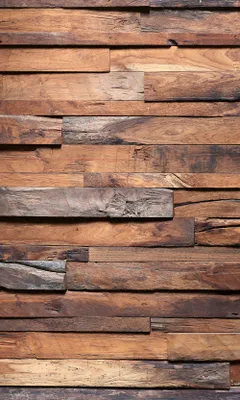 Produktbild von Fototapete - Wooden Wall 150x250cm - Vliestapete