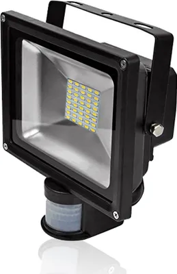 Produktbild von Greenmigo 50W SMD aktiviert durch Bewegung LED-Flutlicht mit PIR,IP65 Weiß Sensor Sicherheit Wasserdicht feuchtem Licht rohes Garten Beleuchtung