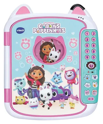 Obrázok produktu pre VTech Gabby's Poppenhuis - Gabby's Geheime Dagboek, 5 rok / roky, Zvukové efekty, Funkcie rozprávania, Vyžadované batérie, AA, Plast