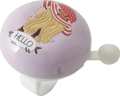 Produktbild von Mvtek Junior Fantasy Girls 52 Mm Fahrradklingel Weiß  Weiß One Size