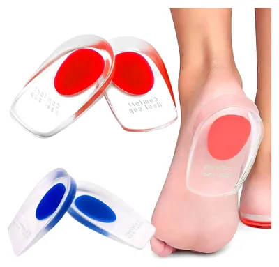 Produktbild von 2 Paar Gel-Fersensporn Einlagen für Schuhe