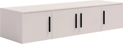 Produktbild von Aufsatzschrank MAXIONE MX-06 mit 4 Türen Schrankaufsatz 200 cm Schrank Modern (Kaschmir)
