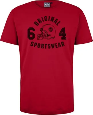 Produktbild von Übergrößen T-Shirt Original Sportswear schwarz AHORN SPORTSWEAR Cayenne Red 7XL
