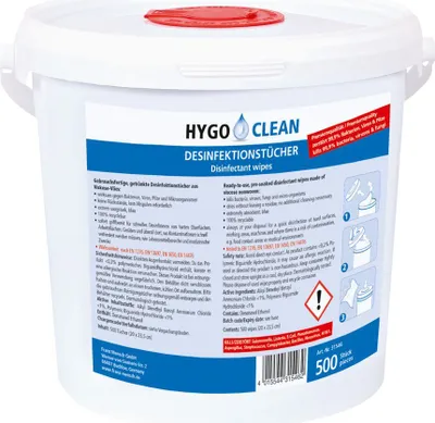 Produktbild von Hygoclean Desinfektionstuch alkoholisch aus PP