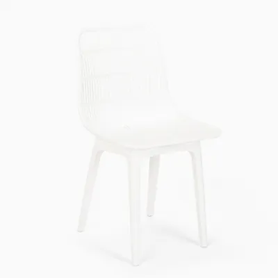 Immagine prodotto di Sedia in polipropilene per cucina, bar, ristorante, giardino moderno Bluetit - Bianco