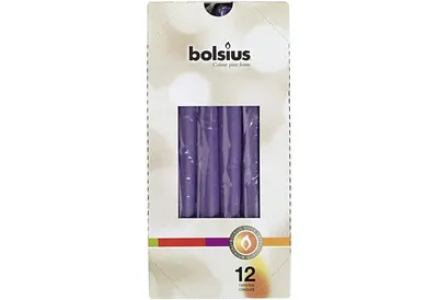 Produktbild von BOLSIUS Spitzkerze 24,5x2,4cm violet 404124