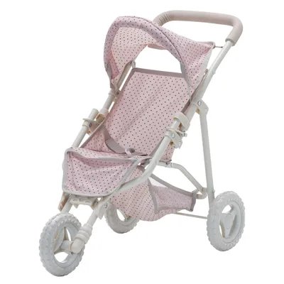 Obrázek produktu pro Olivia's Little World Kočárek pro panenky Kočárek pro panenky s úložným prostorem OL-00002