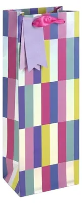 Produktbild von Eurowrap - Flaschenbeutel, Holostreifen (6er-Pack) SG39784 (Einheitsgröße) (Bunt)