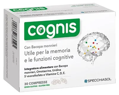 Produktbild von Nahrungsergänzungsmittel für Gedächtnis & Konzentration mit Bacopa, 30 Tabletten
