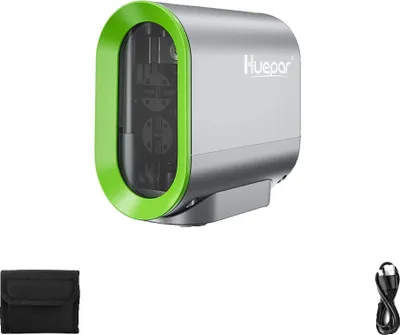 Image de Huepar niveau laser, faisceau, mode autonivelant, Y011G-a