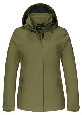Produktbild von Schöffel Jacket Gmund L Damen Regenjacke Wanderjacke avocado branch 40