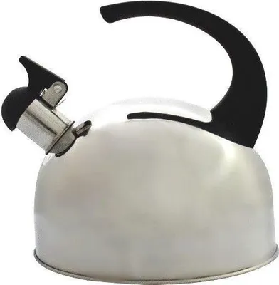 Imagen del producto de Hervidor de metal brillante, 1,6 litros