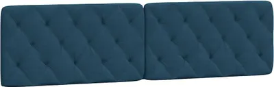 Immagine prodotto di Cuscino per testiera blu 200 cm in velluto