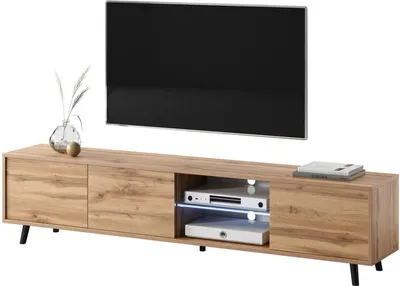 Produktbild von Medienkonsole TV-Lowboard Fernsehtisch Sideboard TV-Möbel Fernsehkommode