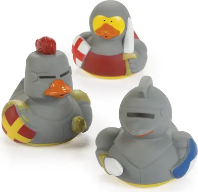 Produktbild von Gummienten als Ritter 3 Stück