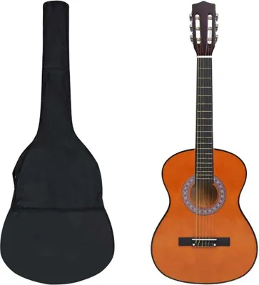 Produktbild von Eleganter 8-tlg. Klassikgitarren-Set für Anfänger 3/4 36" GermanyMöbel 48450 - Akustikgitarren