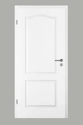 Produktbild von Pertura Zimmertür Pila 02B weiß lackiert (ähnlich RAL 9010) 73,5x198,5 cm Links