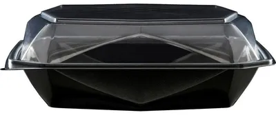 Produktbild von 100x DUNI Octaview® L+ 225 x 225 x 80 mm Schwarz ungeteilt