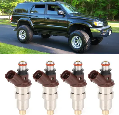 Image de Kit de 4 injecteurs 23250-75050, adapté pour Toyota 4Runner 2,7 L 1996-2000