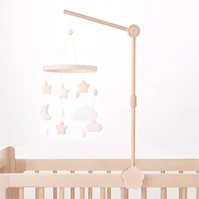Immagine prodotto di Solidchoice - Supporto mobile in legno per culla