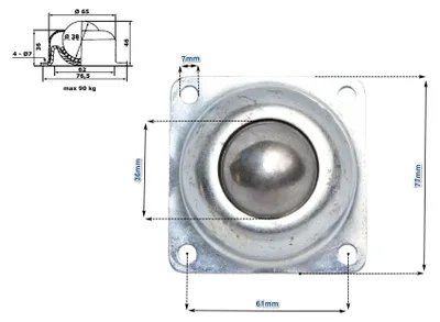 Produktbild von Kugelrolle H