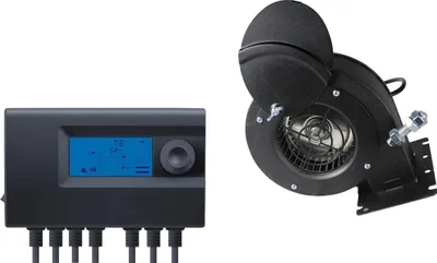 Produktbild von Euroster 11WB Festbrennstoff Kessel Regelung mit Gebläse