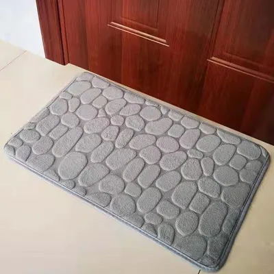 Produktbild von Korallinermat mit Kieselstruktur, abnehmend und rutschsicher, 40*60 cm.