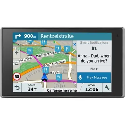 Produktbild von Garmin DriveLuxe 51 LMT-D, Ganz Europa, 12,7 cm (5"), 800 x 480 Pixel, TFT, Horizontal/Vertikal, Multitouch
