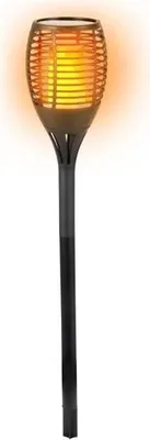Immagine prodotto di Grundig Lampada solare da giardino - 72 LED - effetto fiamma - Ø12cm x 77cm di altezza