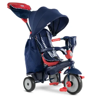 Produktbild von Smart Trike Swirl™ 4in1 Dreirad, blau/rot