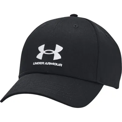Produktbild von Under Armour Herren verstellbare Kappe mit Logo - 1381645, Farbe:Schwarz / Weiß, Accessoires:Onesize