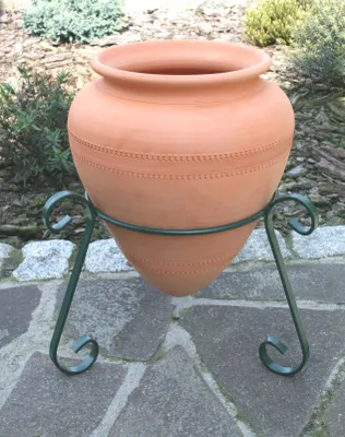 Produktbild von Pflanzkübel Kräutertopf TERRACOTTA "BICO" - ca.40 CM