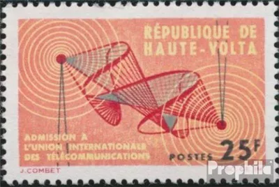Produktbild von Briefmarken Obervolta 1964 Mi 142 (kompl.Ausg.) postfrisch ITU