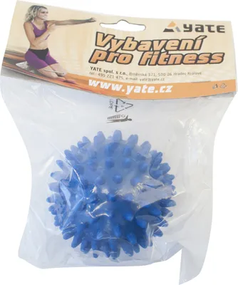 Obrázok produktu pre Masážna loptička YATE - 9 cm modrá