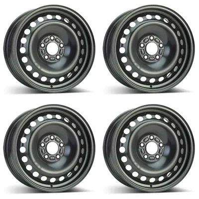 Produktbild von 4 Alcar Stahlfelgen 6.5Jx16 Zoll ET50 5x108 für Ford C-Max Focus Kuga Mondeo 4er Satz