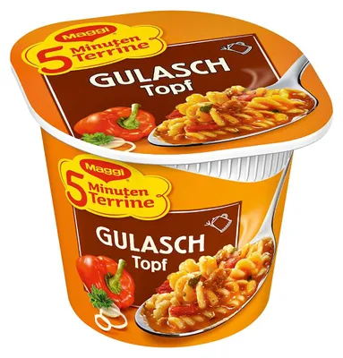 Image de Maggi 5 minutes Terrine Gulaschtopf à la hongroise 57g