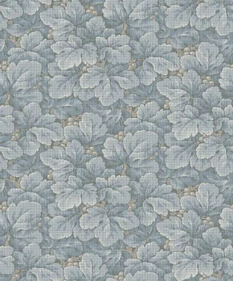 Immagine prodotto di Carta da parati Borastapeter foglie grigio blu - 660083 - 53 cm x 10,05 m