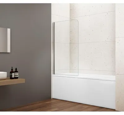Zdjęcie produktu dla Parawan nawannowy LORO 750 mm, szkło przezroczyste