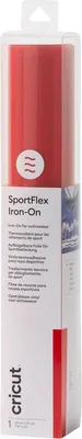 Image de Cricut | SportFlex Iron-On rouge