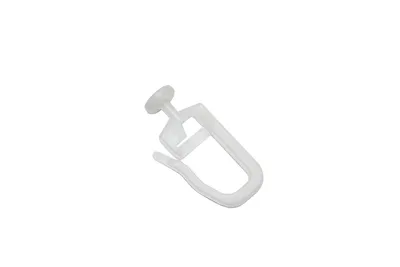 Produktbild von Gardinia Faltengleiter mit Gleiterkopf Ø 7 mm weiß cm