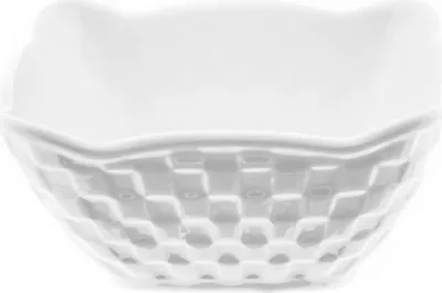Obrázok produktu pre Almina sada 6 porcelánových misiek na občerstvenie Servírovacia miska so vzorom biela 200 ml motív 4