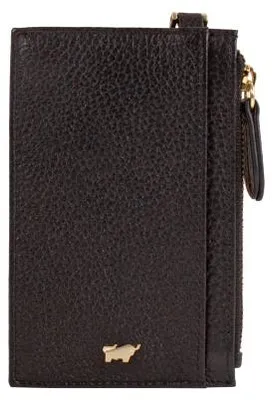 Produktbild von Portemonnaie ASTI Geldbörse XS 4 Kartenfächer schwarz Damen - Leder
