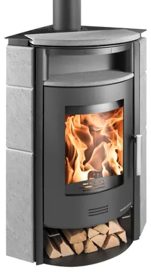 Produktbild von Haas+Sohn | KUOPIO-II 265.17-ST anthrazit/Serpentino | 8 kW