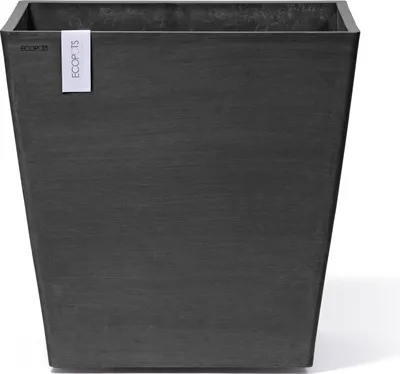 Produktbild von Ecopots Rotterdam Wheels 50 Blumentopf - L 50,2 cm x B 50,2 cm x H 49,5 cm - Innen- und Außenbereich
