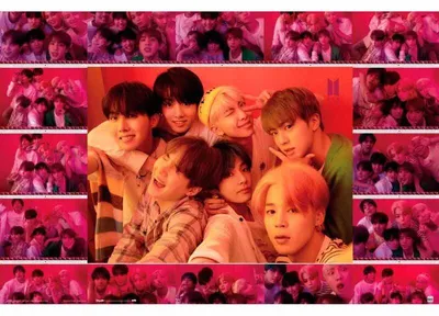 Produktbild von BTS-Selfie-Poster - hochwertiger Druck, perfekt als Wanddekoration
